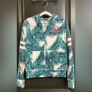 Abercrombie & Fitch Green and White Kids Jacket